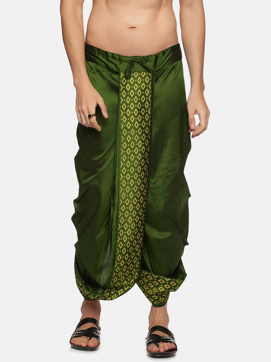Men Colour Polyester Dhoti Pant / Panjakejam