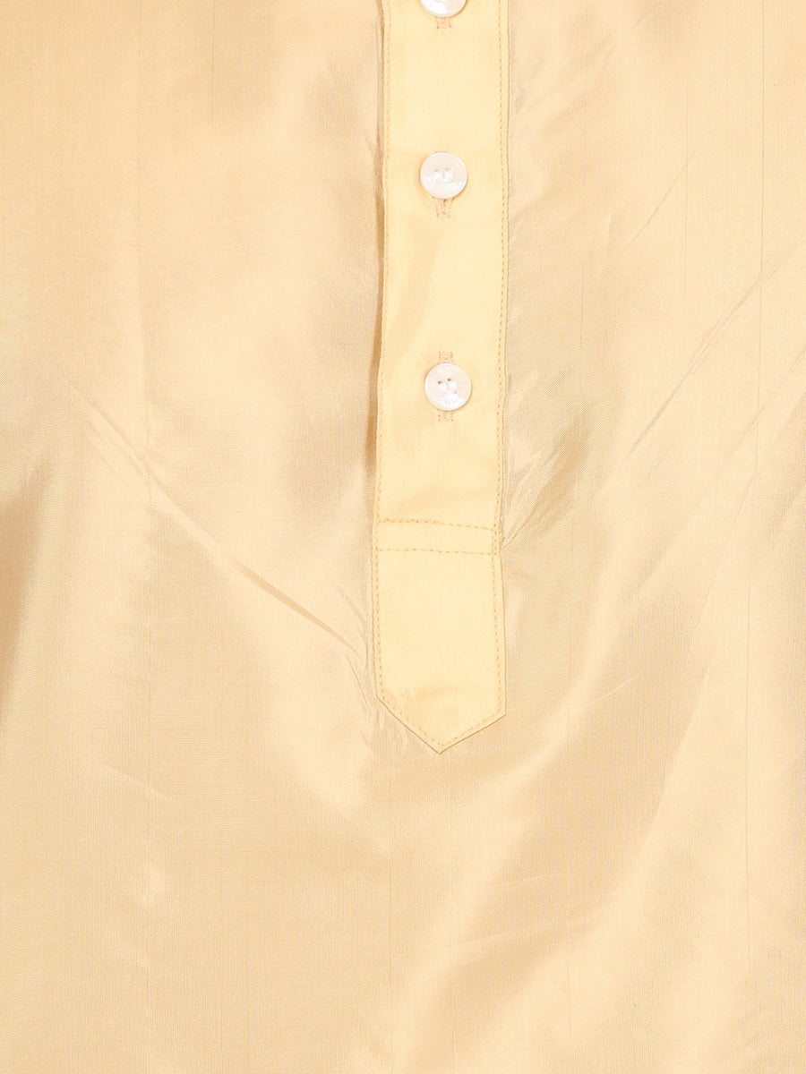 Sethukrishna Men Kurta Dhotipant Angavastram Set