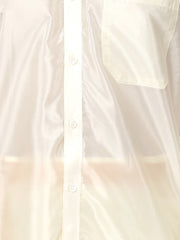 Men Artsilk Half Sleeve Shirt and Ready to Wear Pocket Dhoti Matching Set