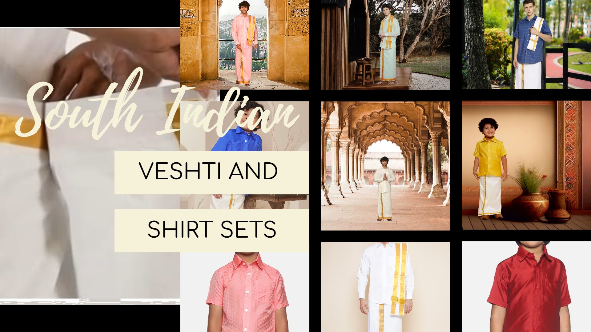 Unveiling the Cultural Significance of South Indian Veshti and Shirt Sets