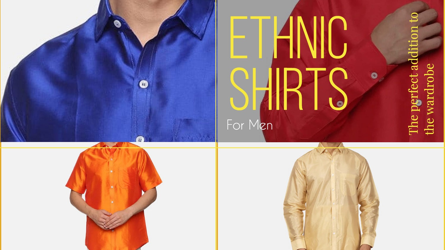 Why Ethnic Shirts for Men are the Perfect Addition to Your Wardrobe ...