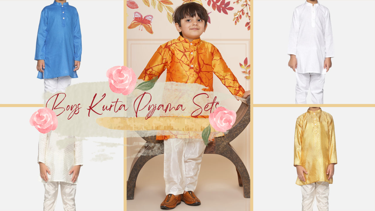 How to Choose the Perfect Boys Kurta Pyjama Set for Your Child