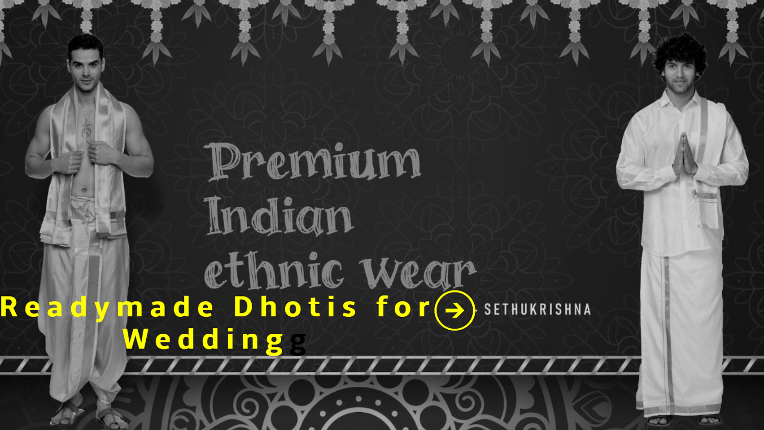 Why Readymade Dhotis are the Perfect Choice for Indian Weddings