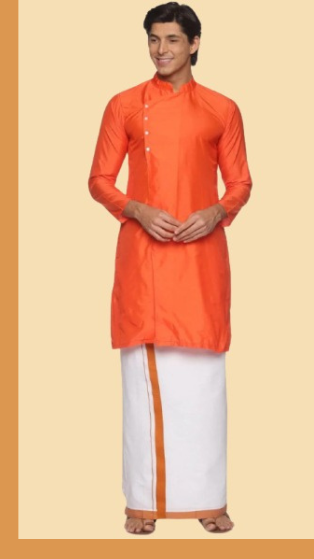 Men's Kurta Dhoti Set