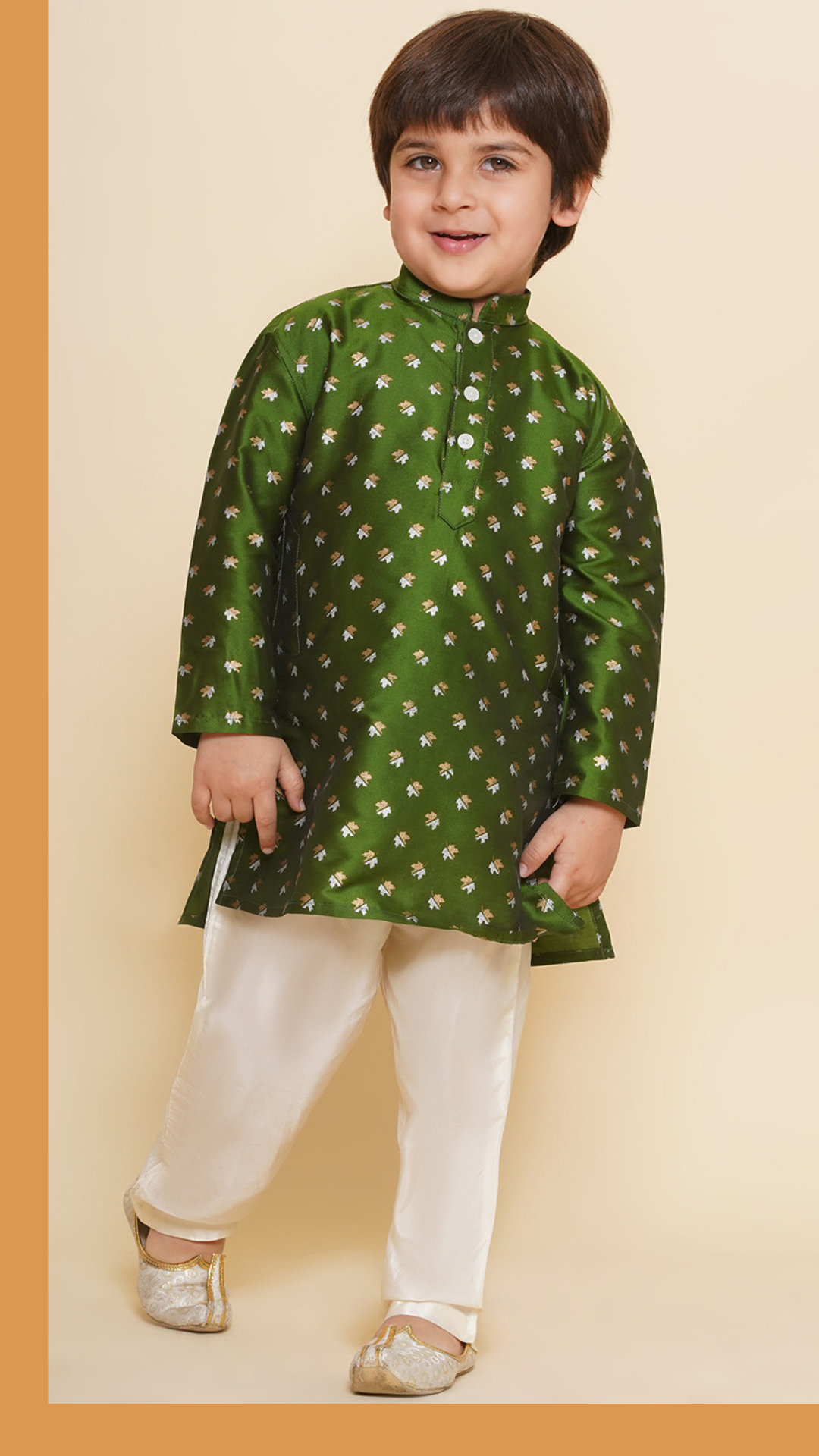 Boy's Kurta Pyjama Set