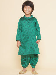 Boys Ball Design Printed Kurta DhotiPant Set