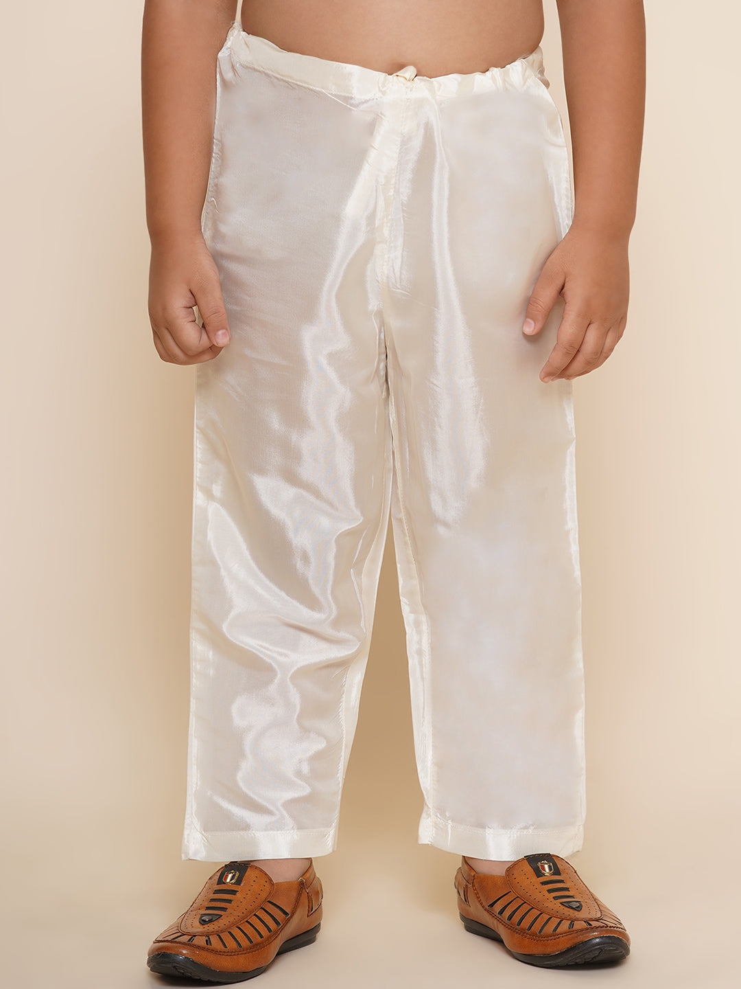 Buy Kids White Pants by ALMIRAH at Ogaan Market Online Shopping Site