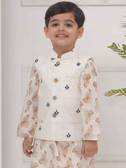 Boys Mandarin Collar Nehru Jacket.