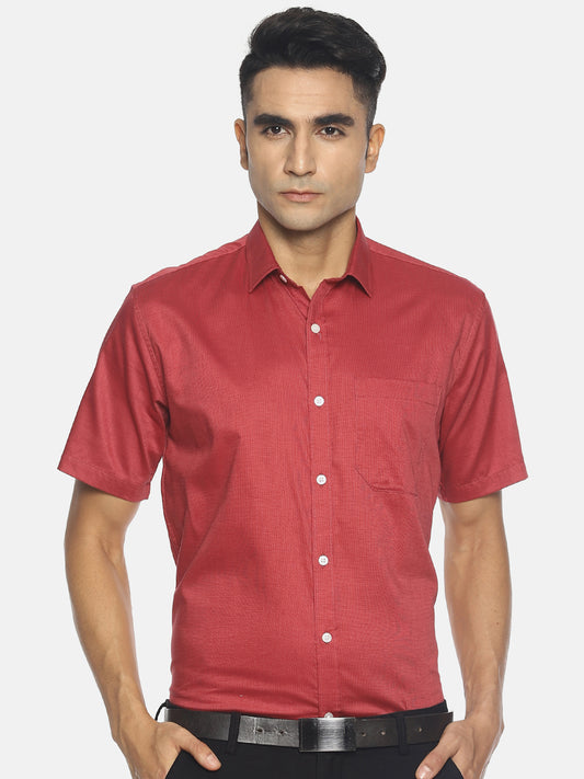 Men Half Sleeve Premium Cotton Shirt