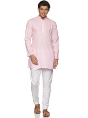 MENS SLUB COTTON LONG KURTA WITH PYJAMA