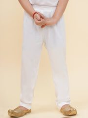 Boy's Cream colour Ethnic Pyjama