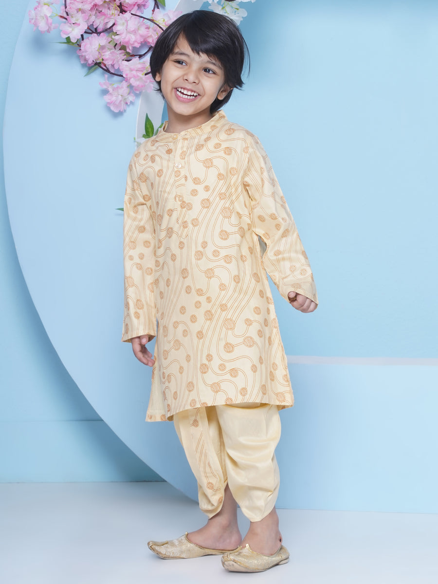 Boys Ball Design Printed  Kurta