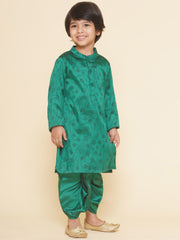 Boys Ball Design Printed Kurta DhotiPant Set