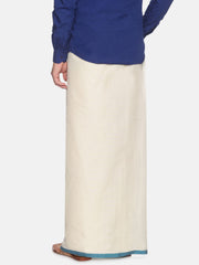 PURE COTTON OFF WHITE KERALA DOUBLE MUNDU