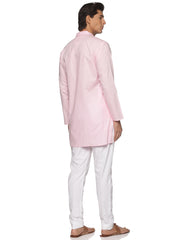 MENS SLUB COTTON LONG KURTA WITH PYJAMA