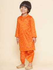 Boys Ball Design Printed Kurta DhotiPant Set