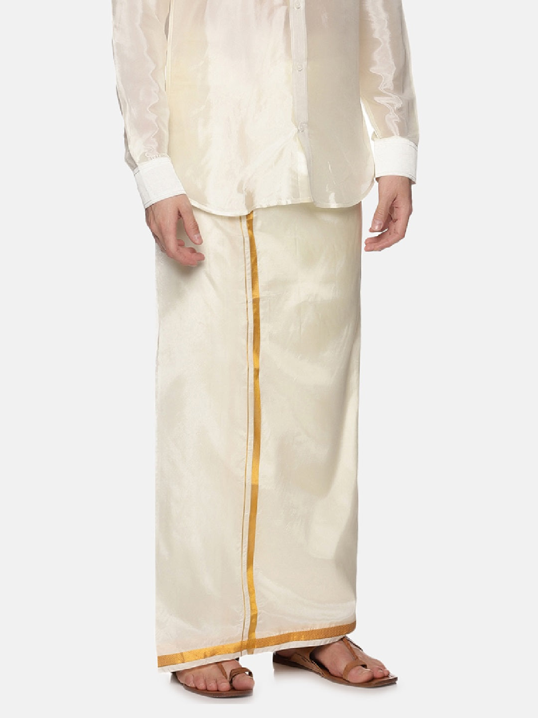 Men Cotton Traditional White Colour Regular Dhoti – SETHUKRISHNA