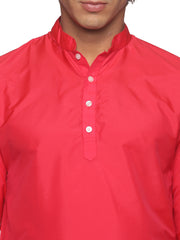 MENS SILK SHORT KURTA WITH PANCHAKAJAM