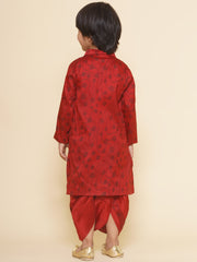 Boys Ball Design Printed Kurta DhotiPant Set