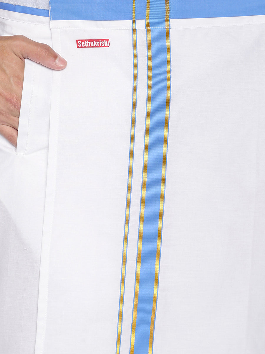 Men Readymade Pocket Dhoti