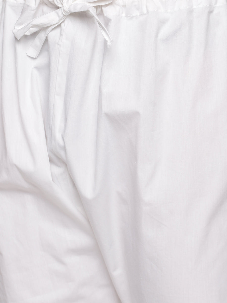 MENS SLUB COTTON BLUE LONG KURTA WITH PYJAMA