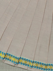 Girls Solid Color Ethnic Pavadai Set