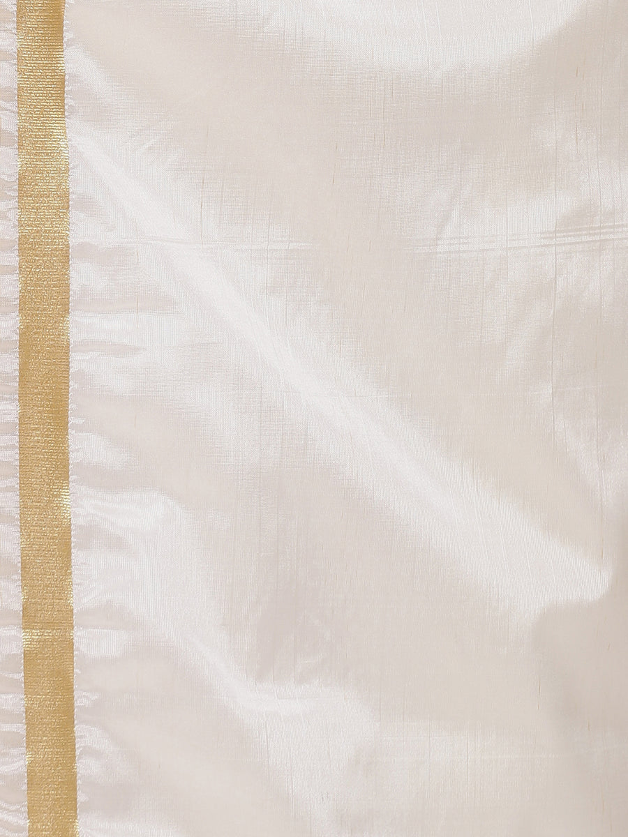 PURE BLEND CREAM DHOTI