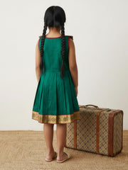 Baby Girl Silk Traditional Frock