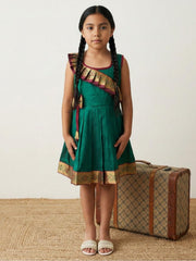Baby Girl Silk Traditional Frock
