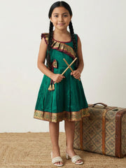 Baby Girl Silk Traditional Frock