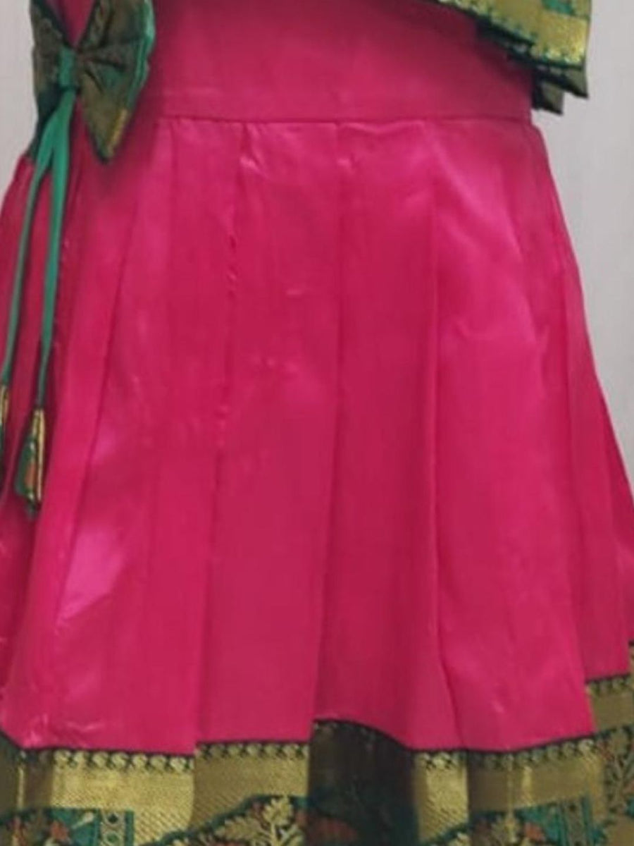 Baby Girl Silk Traditional Frock
