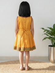 Baby Girl Silk Traditional Frock