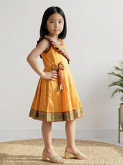 Baby Girl Silk Traditional Frock