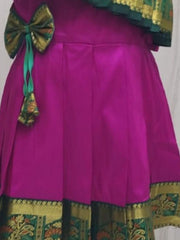 Baby Girl Silk Traditional Frock