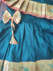 Baby Girl Silk Traditional Frock