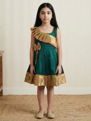 Baby Girl Silk Traditional Frock