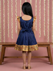 Baby Girl Silk Traditional Frock