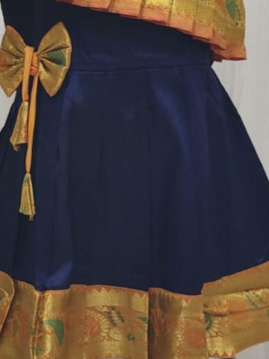 Baby Girl Silk Traditional Frock