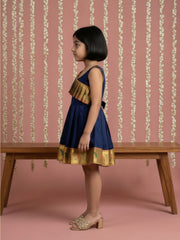 Baby Girl Silk Traditional Frock