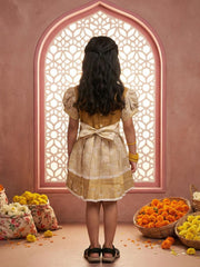 Baby Girl Silk Traditional Frock