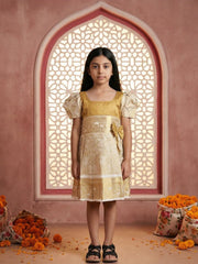 Baby Girl Silk Traditional Frock