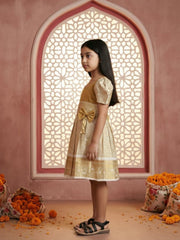 Baby Girl Silk Traditional Frock