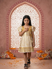 Baby Girl Silk Traditional Frock