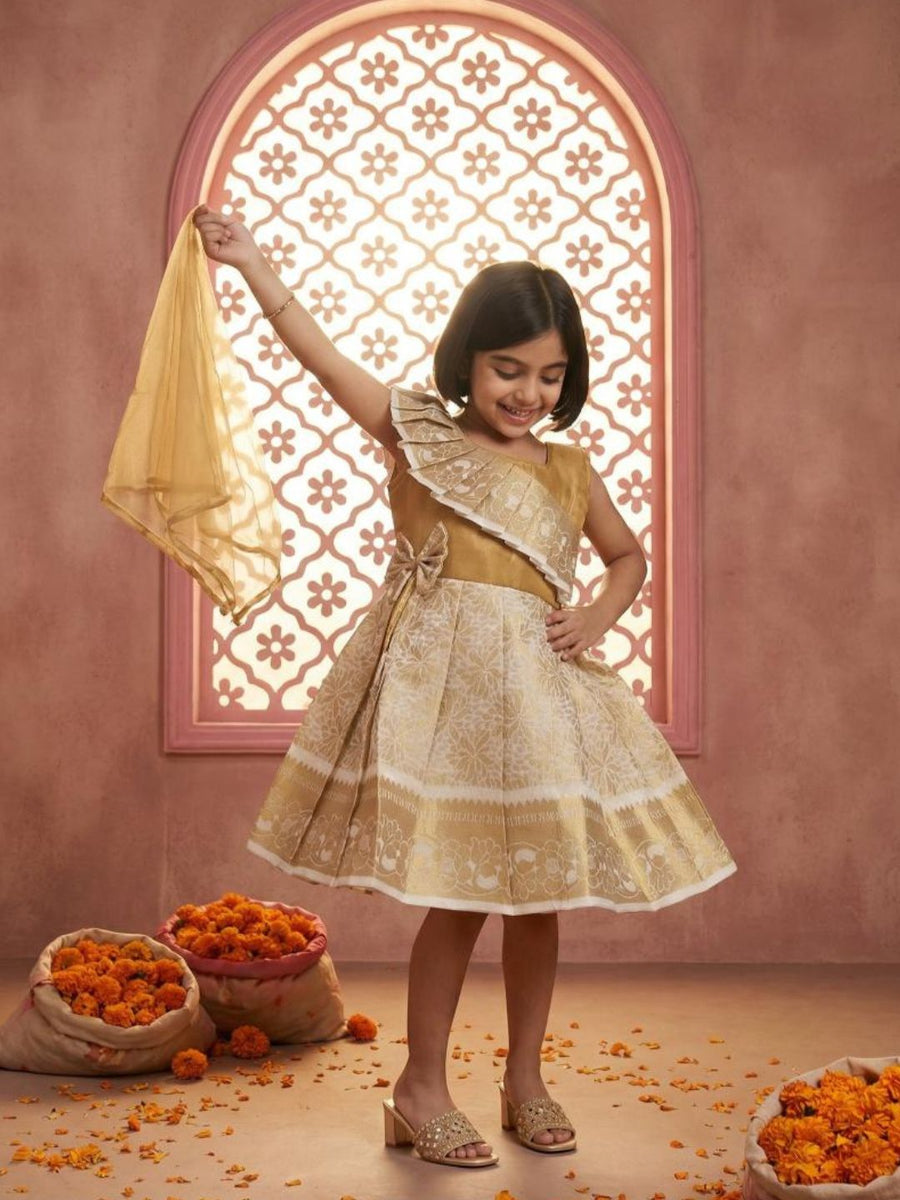 Baby Girl  Silk Traditional Frock