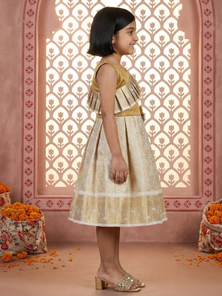 Baby Girl  Silk Traditional Frock