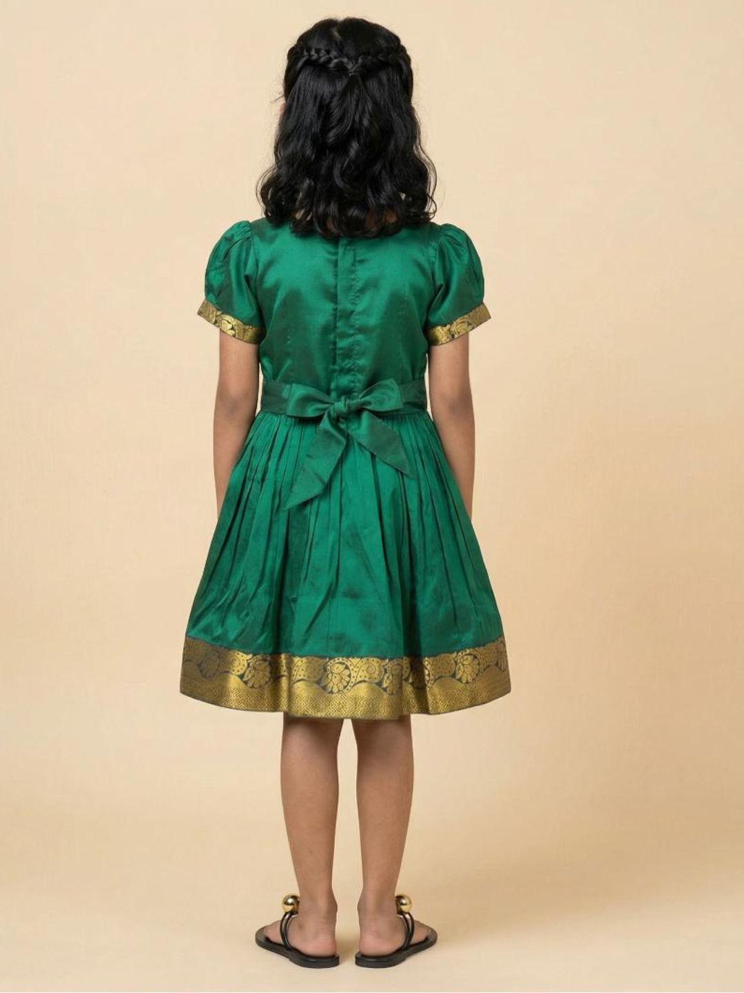 Baby Girl  Silk Traditional Frock