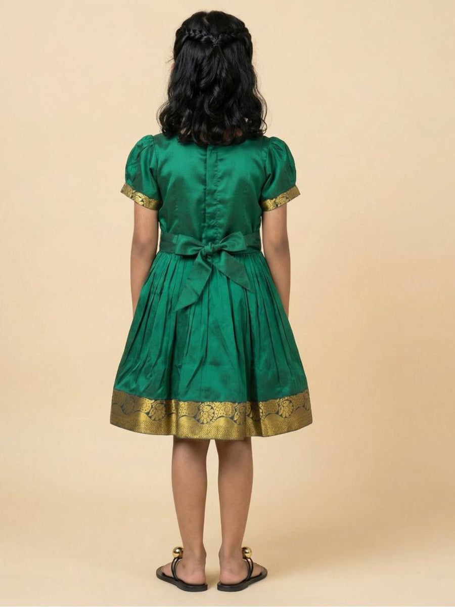 Baby Girl  Silk Traditional Frock