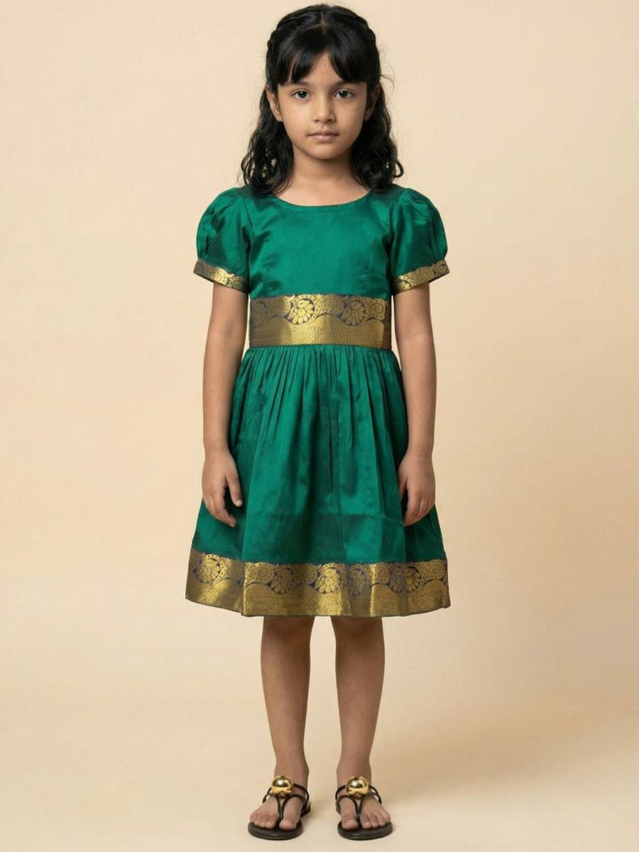 Baby Girl  Silk Traditional Frock