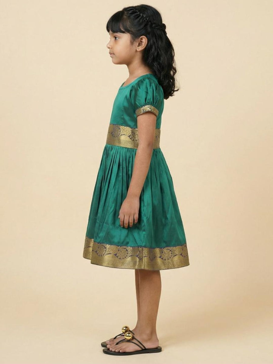Baby Girl  Silk Traditional Frock