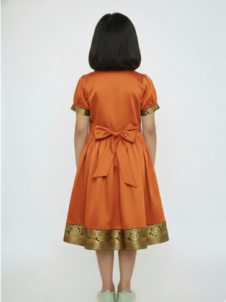 Baby Girl  Silk Traditional Frock